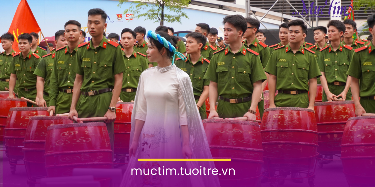 Chiêm ngưỡng các tiết mục tại sự kiện Vinh quang Công an nhân dân Việt Nam tại TP.HCM