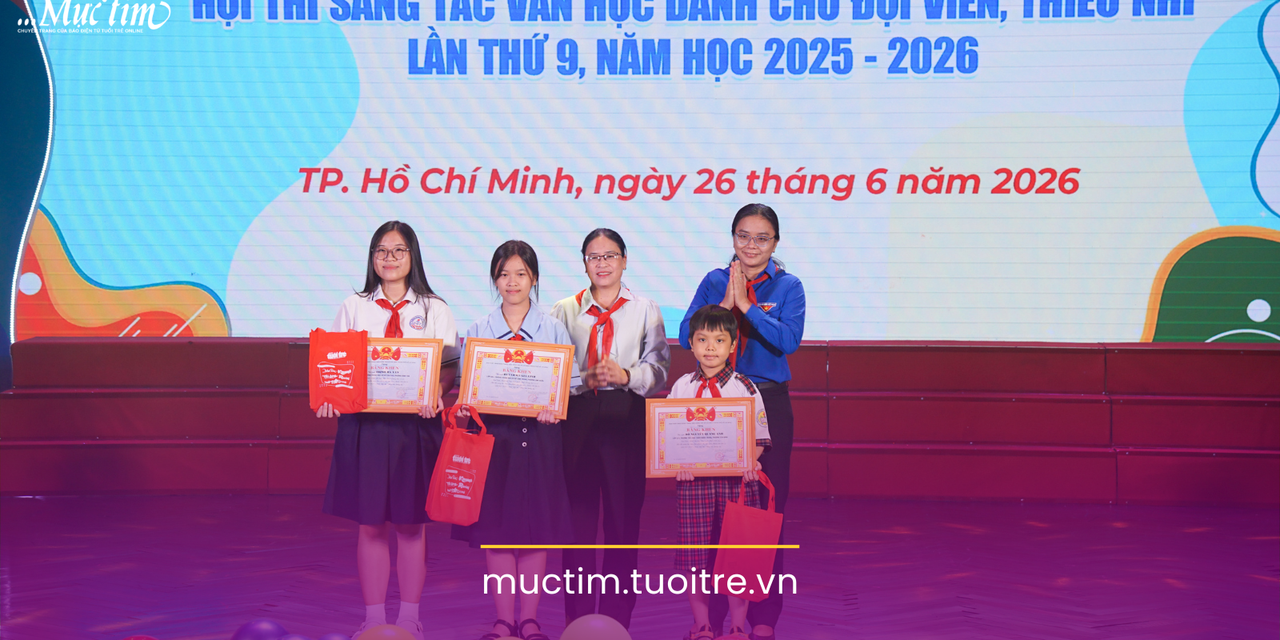 44 tác giả nhí được vinh danh tại Hội thi Sáng tác văn học lần thứ 9