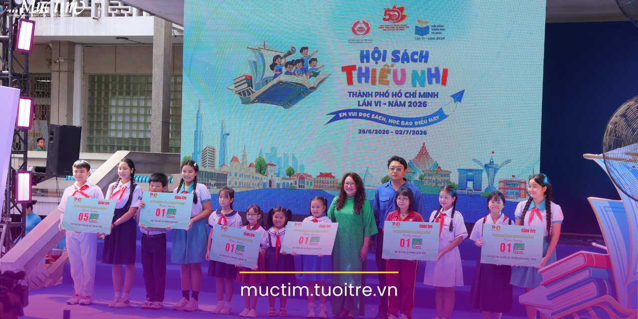 Khai mạc Hội sách thiếu nhi TP.HCM có quy mô lớn nhất từ trước đến nay