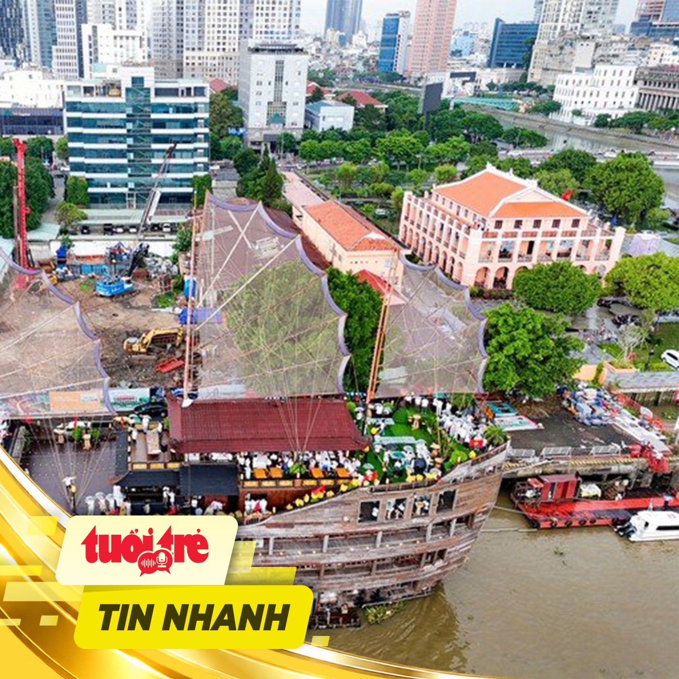 Tin tức sáng 25-10: Tạm bàn giao mặt bằng làm công viên Bến Nhà Rồng - Khánh Hội