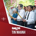Tin tức tối 26-7: Chủ tịch Quốc hội Trần Thanh Mẫn dâng hương anh hùng liệt sĩ tại công viên Lê Thị Riêng