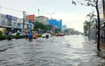Cần Thơ mưa lớn nhất từ đầu mùa, các tuyến đường ngập như sông