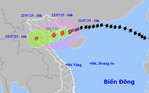 Việt Nam, Nhật, Hong Kong đều dự báo bão số 3 mạnh lên cấp 11 trước khi đổ bộ