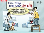 Quán thịt cầy hưởng ứng không ăn thịt chó