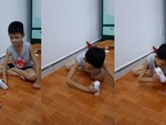 Cậu bé lắc xí ngầu như trong phim 'Thần bài' Châu Tinh Trì