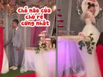 MC bất lực khi nghe cô dâu trả lời nơi cứng nhất của chú rể