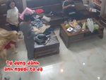 Chú chó kiên quyết bảo vệ cậu chủ khi bị mẹ đánh