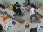 Chị hai thể hiện quyền lực khi bị em ném dép vào đầu