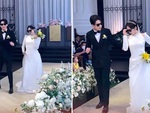 Cô dâu chú rể quẫy nhạc Bigbang cực cháy trong ngày cưới