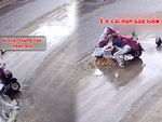 Thanh niên trộm thùng táo bị nghiệp quật