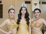 Ngắm top 3 Miss Peace Vietnam 2022 rạng rỡ về TP.HCM