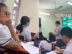 Thầy giáo ngượng đỏ mặt khi học trò khen đẹp trai