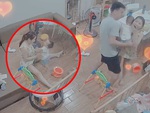 Bố nhảy cẫng vui sướng khi thấy con chập chững những bước đi đầu đời