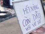 Ảnh vui 3-11: Hết xăng còn dầu và cả... vé số