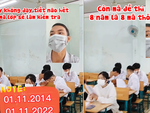 Trò ngã ngửa với bài kiểm tra kỷ niệm 8 năm đi dạy của thầy giáo