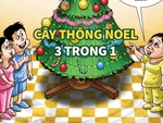 Cây thông Noel '3 trong 1'