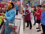 Đám đông ngơ ngác khi thấy Tôn Ngộ Không đi siêu thị