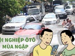 Tội nghiệp mấy chiếc xe sang, mưa ngập bị thủy kích hết!