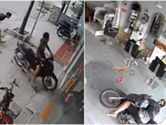 Chủ tiệm cắt tóc hú hồn với vị khách 'mở hàng'