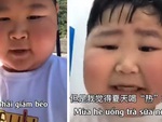 Cậu bé quyết tâm giảm cân nhưng thích uống trà sữa
