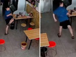 Bé trai hoảng hồn vì múa võ đá vỡ bàn