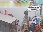 Cô gái 'não cá vàng' đi tìm chiếc phễu rót rượu đang cầm trên tay