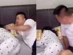 Chồng cao tay trị vợ giận dỗi khi đi ngủ