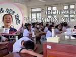Cô giáo hoảng hồn khi cả lớp đu trend 'mệt muốn xỉu'
