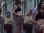 Cô gái biến bụng mỡ thành bụng bầu để được nhường ghế
