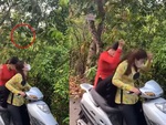 Cô gái hái xoài làm bạn u đầu