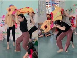 Cô giáo mầm non múa lân mua vui cho trò