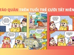 Đón xem 'Biệt đội' Táo Quân trên Tuổi Trẻ Cười số tất niên