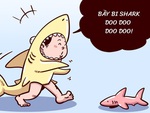 Baby shark 'đu đu', daddy shark 'đu đỉnh'