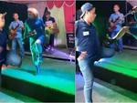 Chàng trai nhảy vũ điệu 'đá gà'