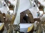 Thợ sửa xe cười ngặt nghẽo vì ngủ gật cụng đầu vào nắp ca pô