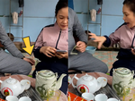 Con gái phì cười khi thấy bố lén trộm tiền trong túi quần của mẹ