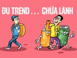 Đu trend 'chữa lành'