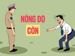 Nồng độ cồn trong mắt bợm nhậu