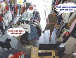 Chủ shop quần áo khổ sở với hai con dê chạy vào quán