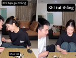 Anh chồng khóc thét khi chơi cờ vây với vợ