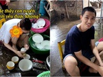 Chàng trai bị mẹ bắt rửa bát khi đưa bạn gái về nhà ra mắt