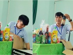 Học trò mang 'tiệm tạp hóa' vào lớp tặng thầy giáo ngày 20-11