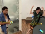 Vợ cười khoái chí khi troll được chồng