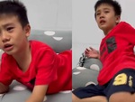 Bé trai cầu xin ‘cái mông’ ráng chịu đau khi bị mẹ đánh đòn