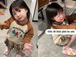 Bé gái khóc thét vì không nghe lời mẹ