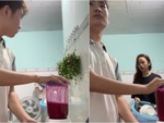 Mỗi khi vợ mắng, chồng xay sinh tố để đỡ phải nghe