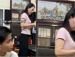 Con trai đứng hình khi xin đi chơi bị mẹ bắt khai loạt thông tin về bạn