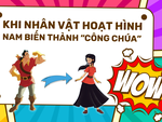 Các nhân vật hoạt hình phản diện của Disney sẽ trông như thế nào nếu họ 'chuyển giới'