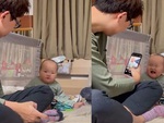 Em bé nói chưa sõi đã thích làm mẫu ảnh