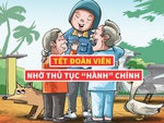 Thêm một cái Tết đoàn viên nhờ... giấy xác nhận cư trú